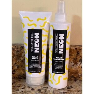 Paul Mitchell Neon Sugar Twist Tousle Cream + Sugar Confection Working Spray Set
